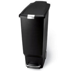 Simplehuman 40 Litre Slim Pedal Bin - Black